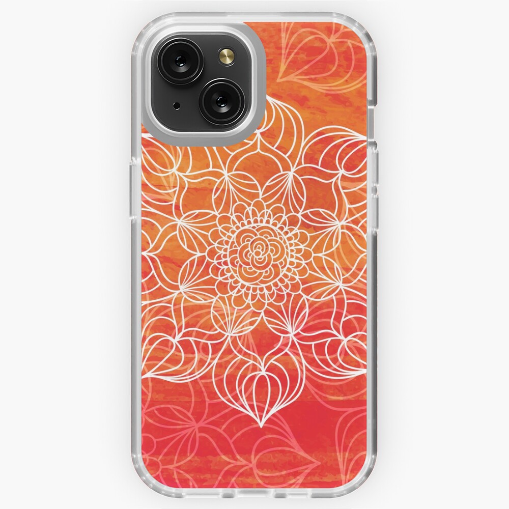 Vista previa del artículo con la obra «Funda blanda para iPhone», diseñado y vendido por weloveboho.