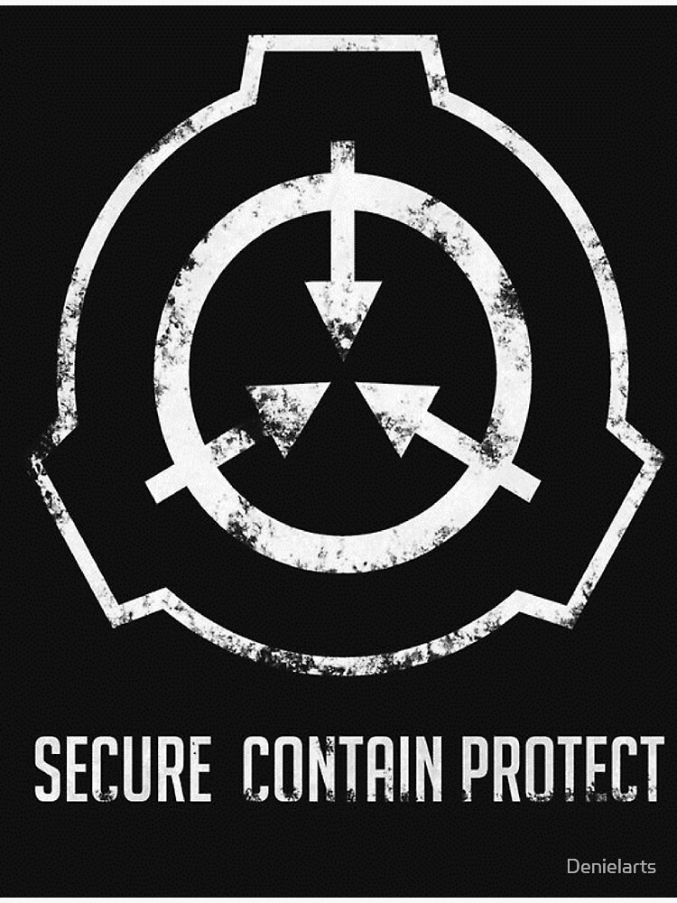 SCP logo Poster by Denielarts