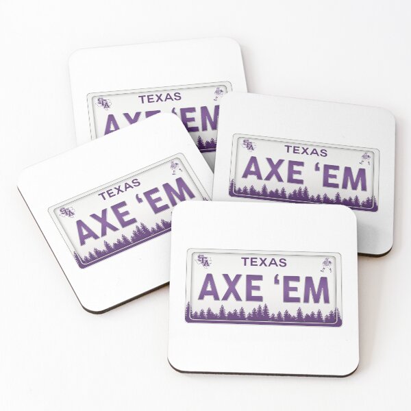 Item preview, axe 'em license plate designed and sold by Jacob Conner.