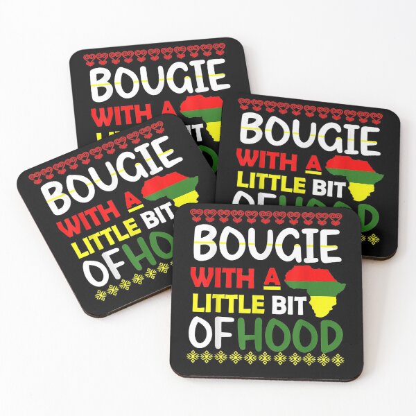 Item preview, Bougie With A Little Bit Of Hood Black History Month designed and sold by Sayfullahsel.
