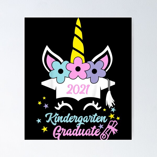 Item preview, Kids Unicorn 2021 Graduate Girls Kindergarten Graduation designed and sold by MasonshiNoor.