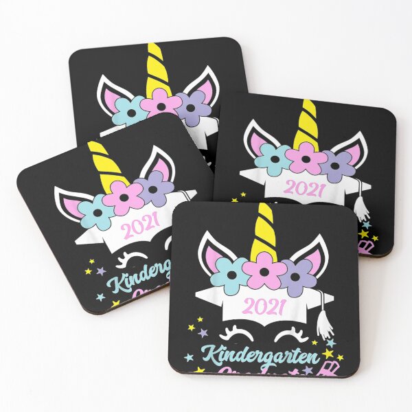 Item preview, Kids Unicorn 2021 Graduate Girls Kindergarten Graduation designed and sold by MasonshiNoor.
