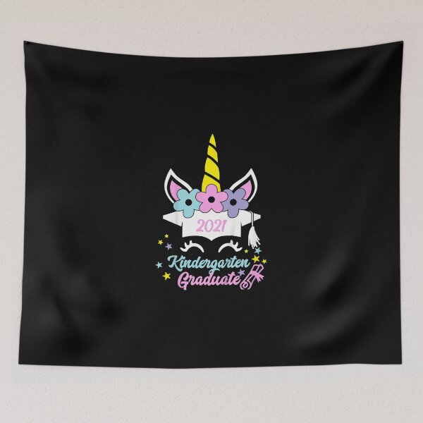 Item preview, Kids Unicorn 2021 Graduate Girls Kindergarten Graduation designed and sold by MasonshiNoor.