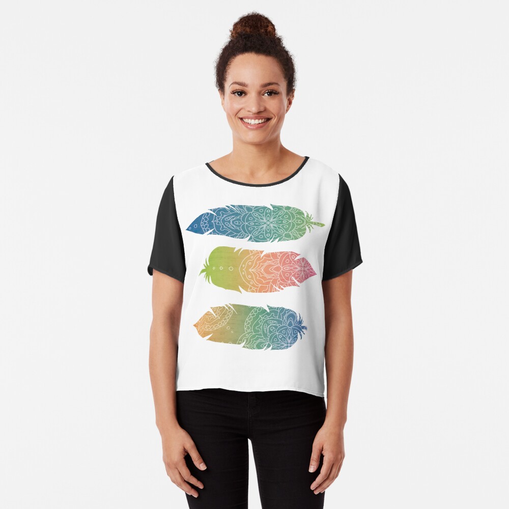 Vista previa del artículo con la obra «Blusa», diseñado y vendido por weloveboho.