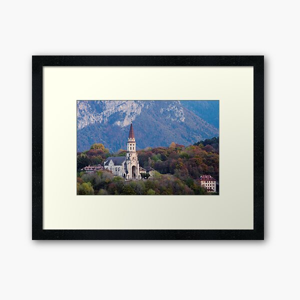 Visitation Basilica in Annecy Framed Art Print