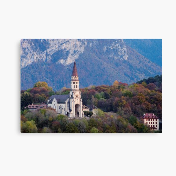 Visitation Basilica in Annecy Canvas Print