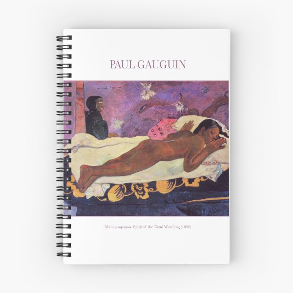 Item preview, PAUL GAUGUIN -  Spirit of the Dead Watching - Naked Nude Polynesian Black Woman  designed and sold by FrostMintStudio.