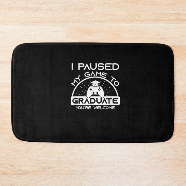 Item preview, I Paused My Game To Graduate Class of 2021 Gamer Graduation designed and sold by Sayfullahsel.