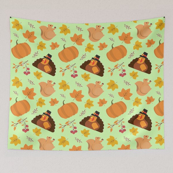Item preview, Cute Thanksgiving Turkey Patterns Holiday Turkey Day designed and sold by chetan786.