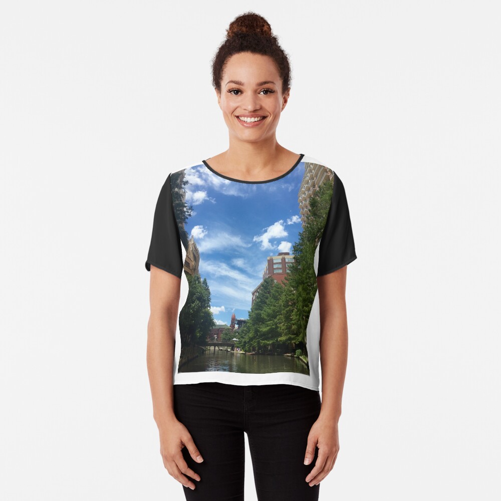 River walk Chiffon Top