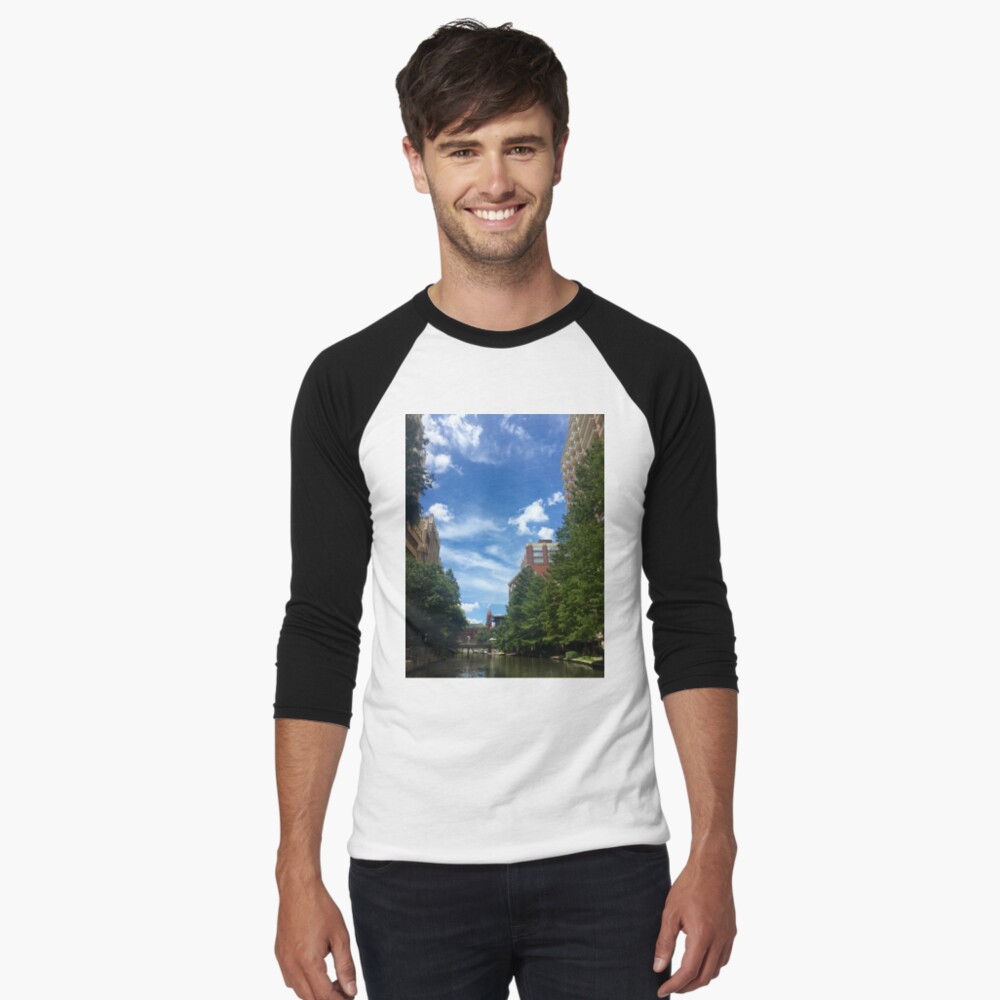 River walk Baseball ¾ Sleeve T-Shirt