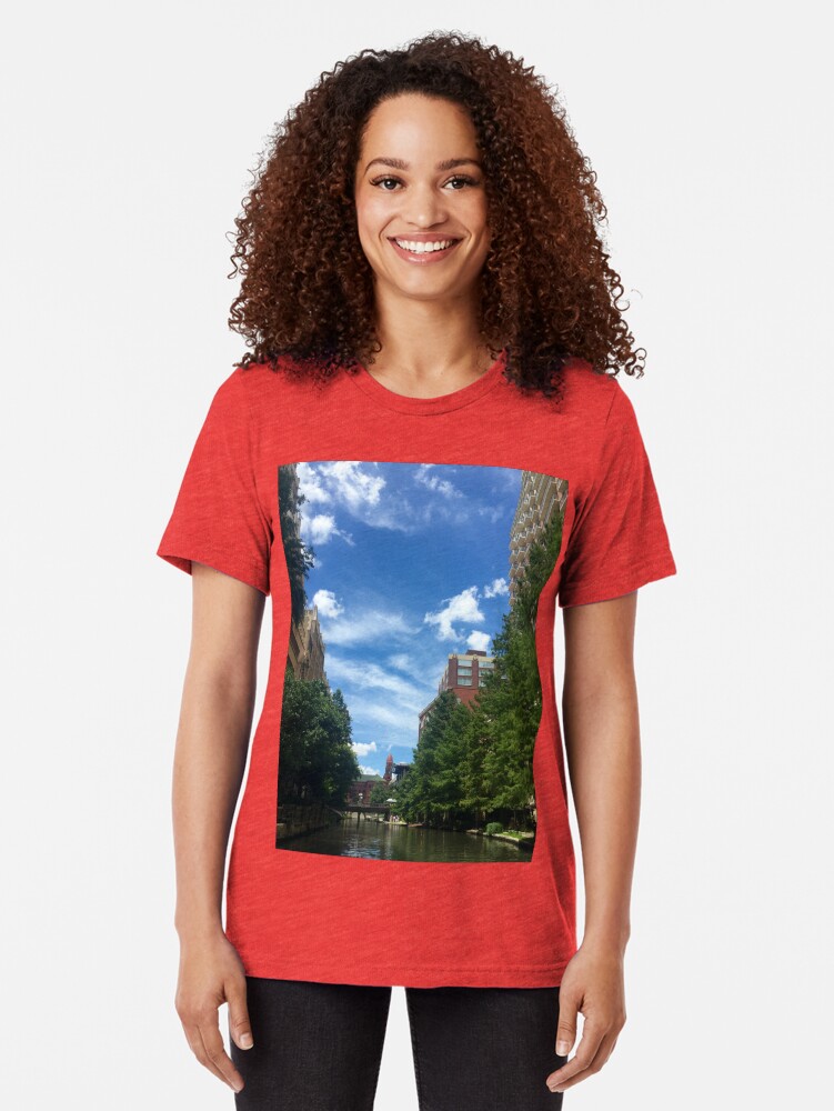 Alternate view of River walk Tri-blend T-Shirt