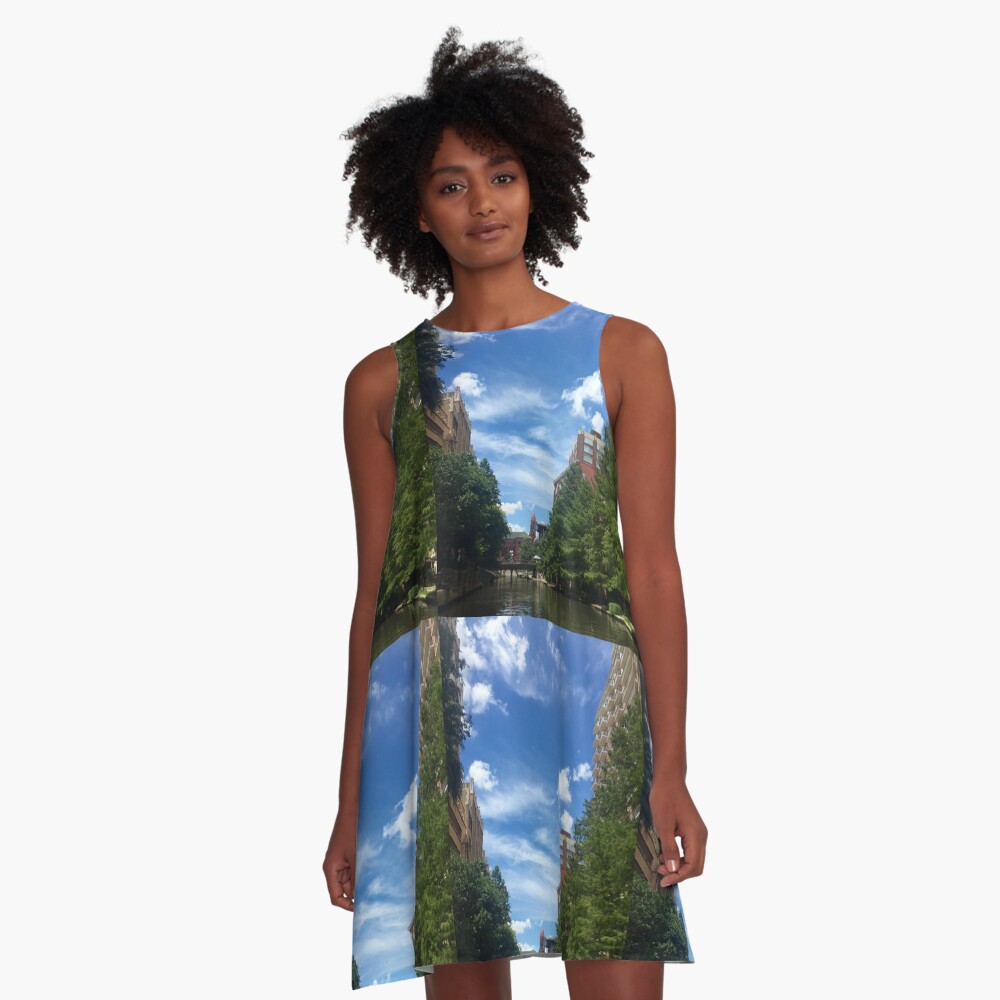 River walk A-Line Dress