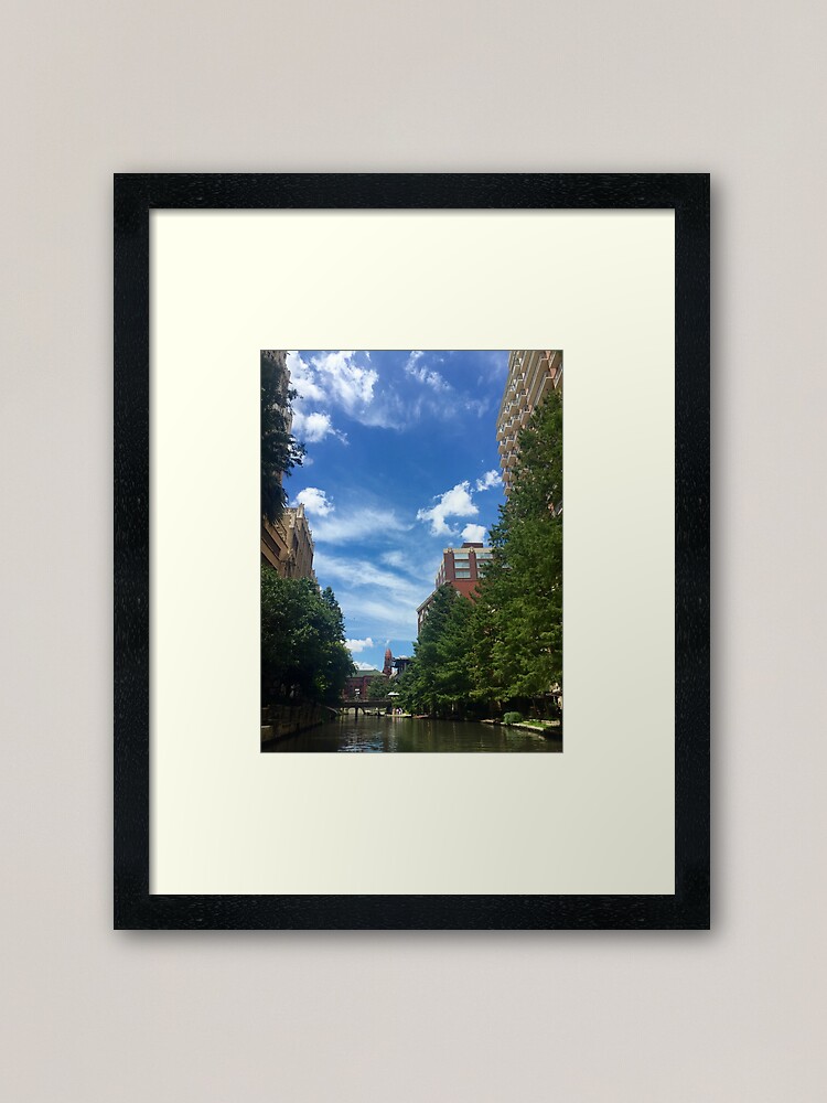 Alternate view of River walk Framed Art Print