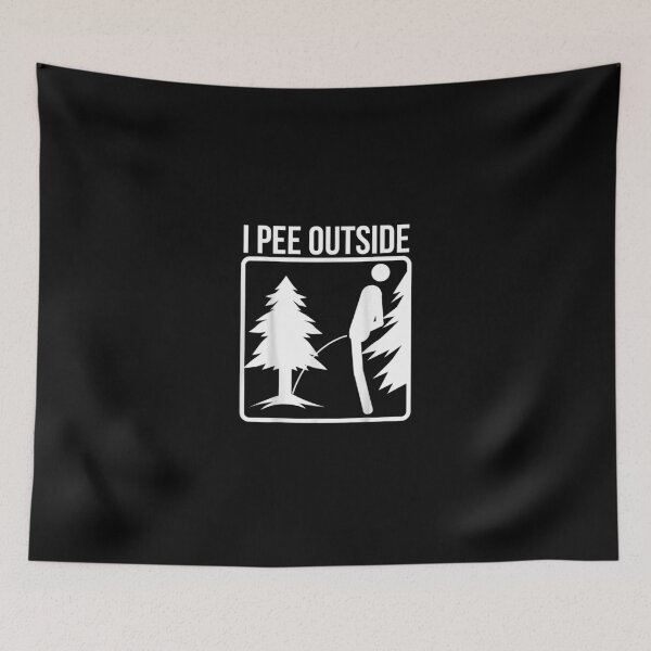Item preview, I Pee Outside Cute Take A Leak Out designed and sold by Sayfullahsel.