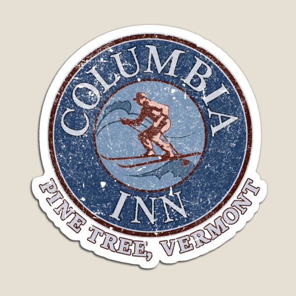 Columbia Inn, Pine Tree Vermont Magnet