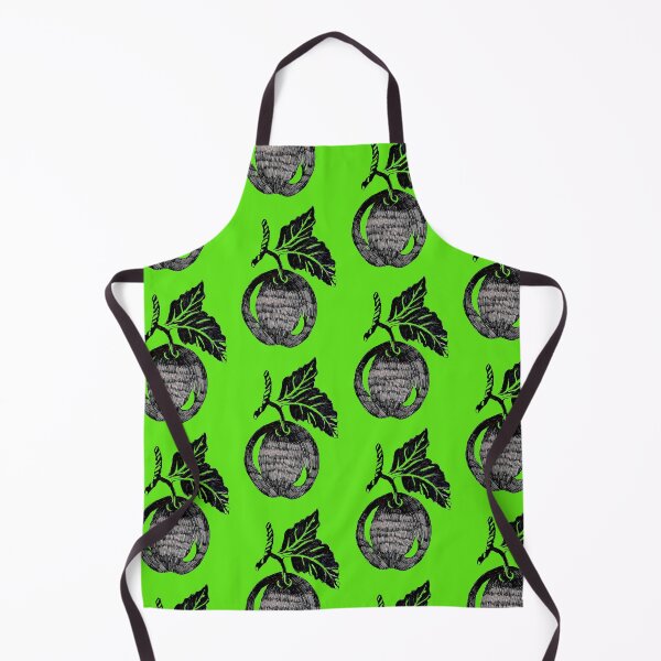 Item preview, Inked apple on Green designed and sold by Faerieglen.