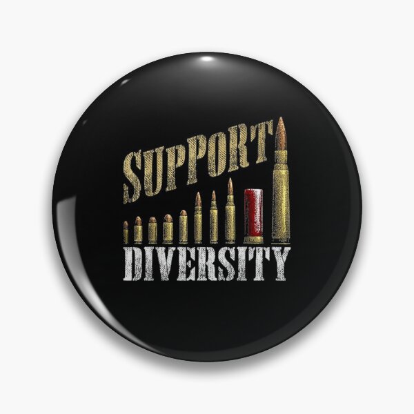 Item preview, Support Diversity Gun Bullets Veteran Soldier Vintage designed and sold by TrumpshiAnei.