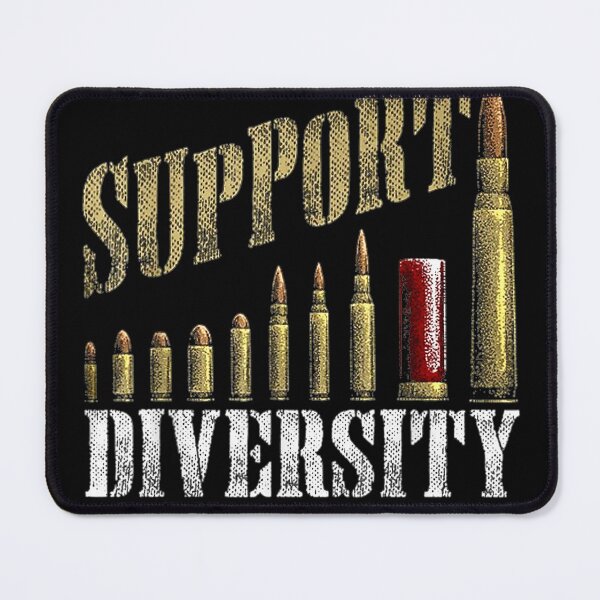 Item preview, Support Diversity Gun Bullets Veteran Soldier Vintage designed and sold by TrumpshiAnei.