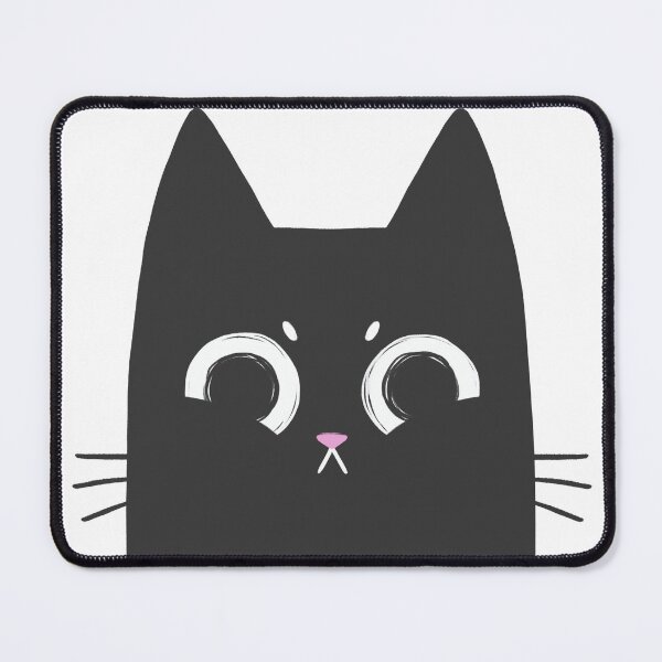 Item preview, Grumpy Black Cat designed and sold by kattvalk.