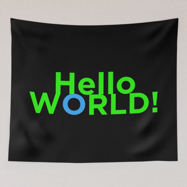Item preview, Hello world  designed and sold by Kennedy3027.