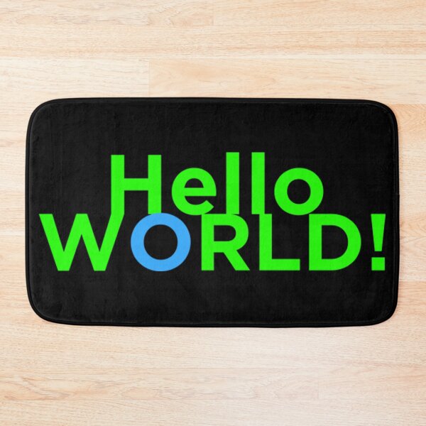 Item preview, Hello world  designed and sold by Kennedy3027.