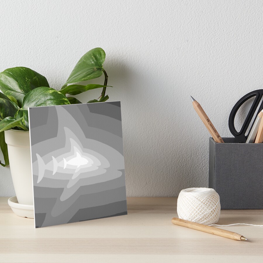 GRT WHT Art Board Print