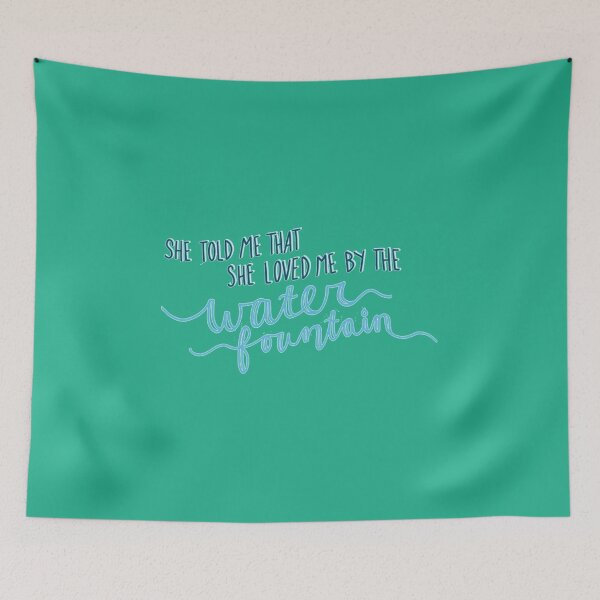 Item preview, Alec Benjamin Water Fountain Lyrics   designed and sold by PosterArtTreasu.