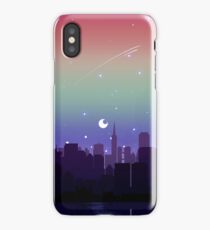Gay Pride Cityscape iPhone Case