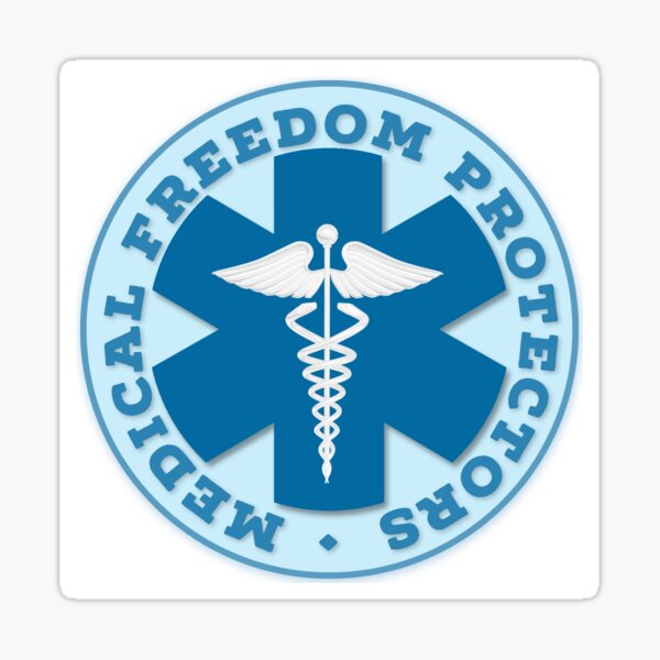 Medical Freedom Protectors Logo Sticker