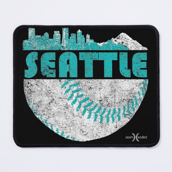 Item preview, Vintage Seattle Baseball Skyline designed and sold by MuratshiMana.