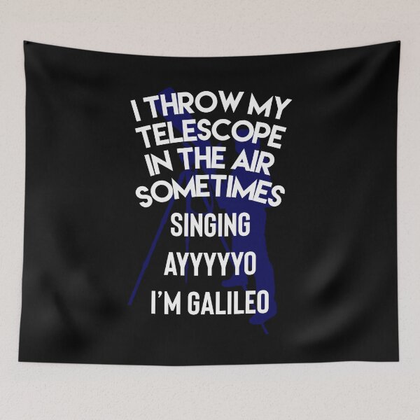Item preview, I Throw my hands up in the air sometimes singing Ayyyo Im Gallileo! Funny science puns. designed and sold by HROC.