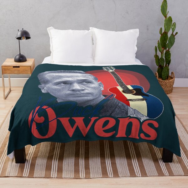 Item preview, Buck Owens + Retro Guitar Fan Tribute designed and sold by CastelloLukeba.