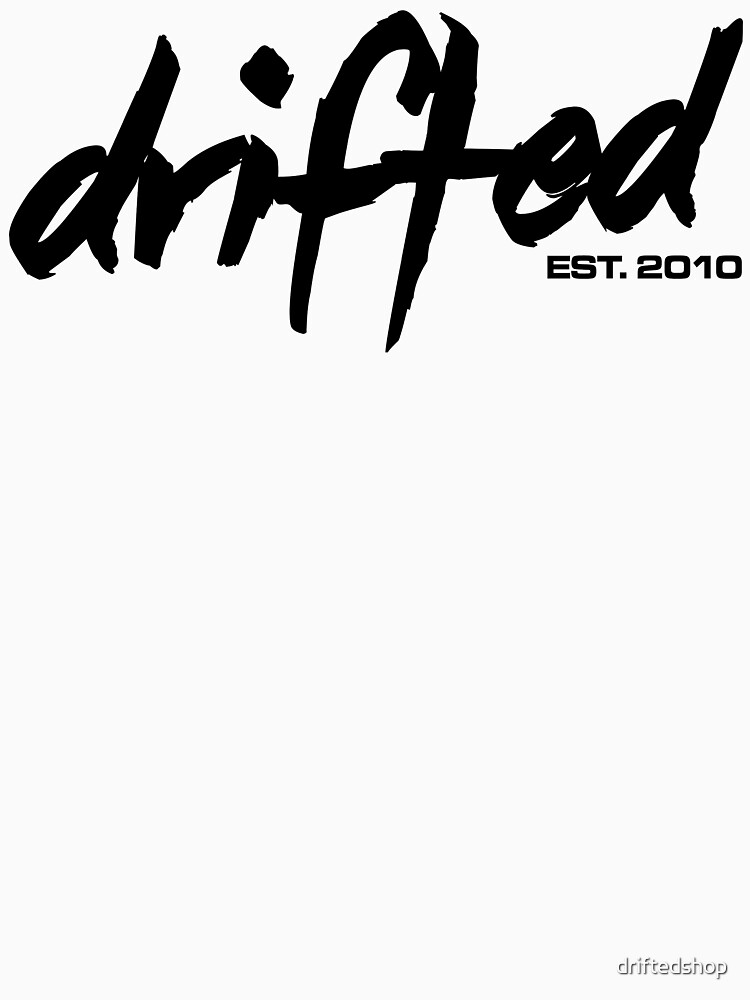 Thumbnail 7 of 7, Essential T-Shirt, Drifted Classic Tee - White designed and sold by driftedshop.