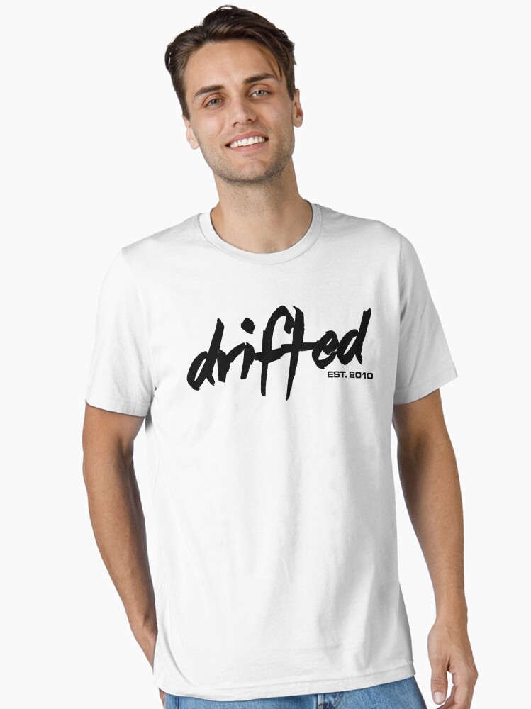 Thumbnail 2 of 7, Essential T-Shirt, Drifted Classic Tee - White designed and sold by driftedshop.