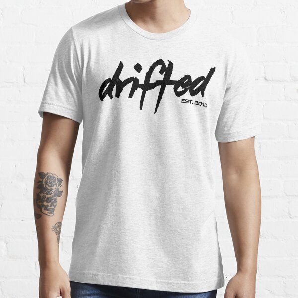 Drifted Classic Tee - White Essential T-Shirt