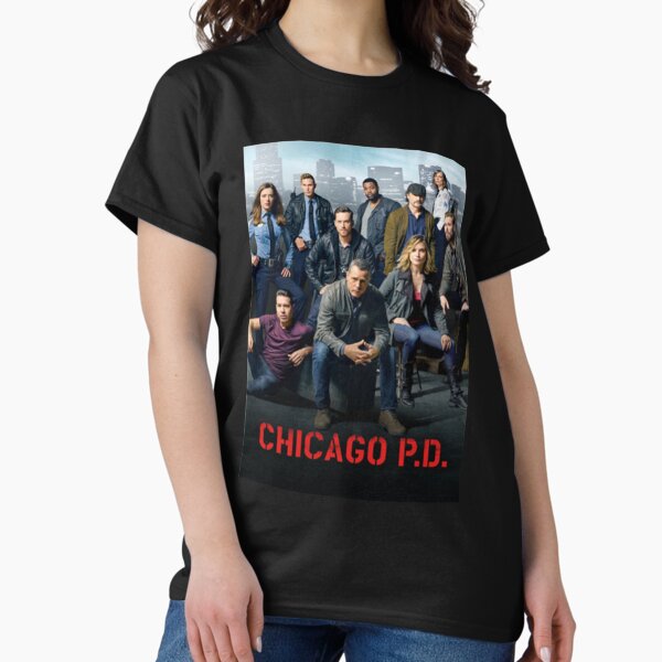 Vista previa del artículo con la obra «Chicago P.D.», diseñado y vendido por HumorStyle.