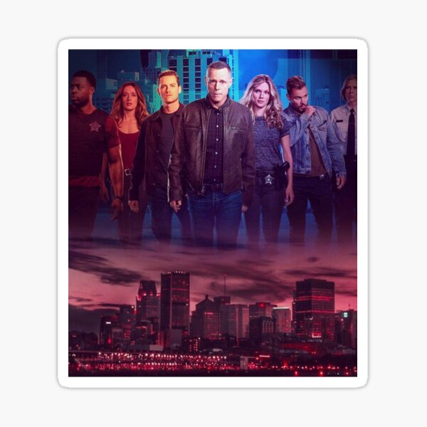 Chicago Pd Sticker For Sale By Humorstyle Redbubble