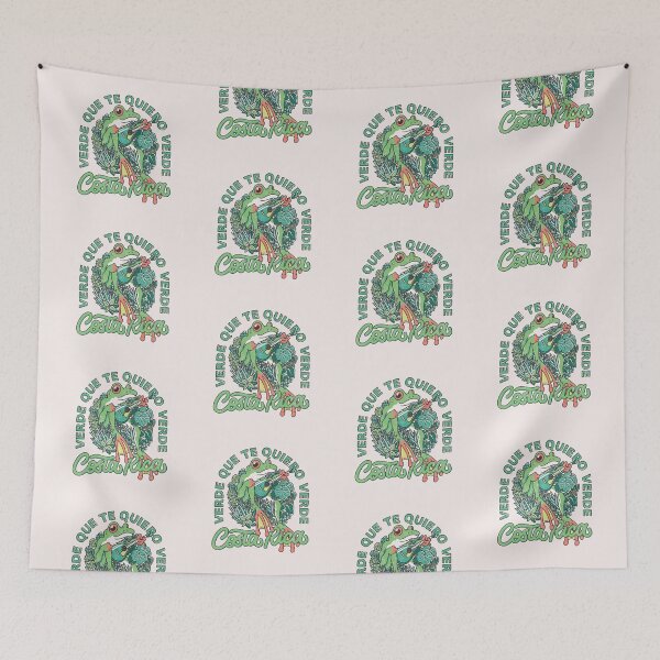 Item preview, funny frog costarica designed and sold by pirategraphic3.