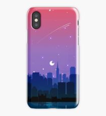 Bisexual Pride Cityscape iPhone Case