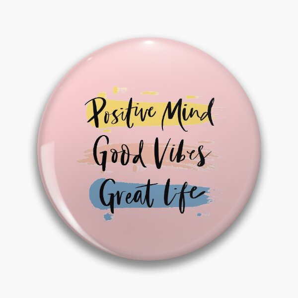 Item preview, Positive Mind, Good Vibes and Great Life designed and sold by Marie Young.