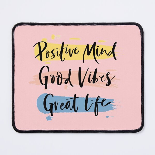 Item preview, Positive Mind, Good Vibes and Great Life designed and sold by Marie Young.