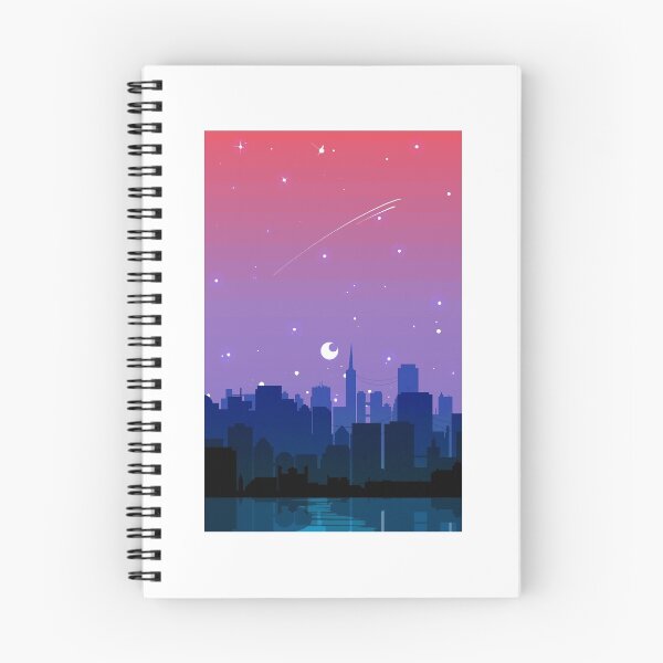 Item preview, Bisexual Pride Cityscape designed and sold by spadenightmaren.