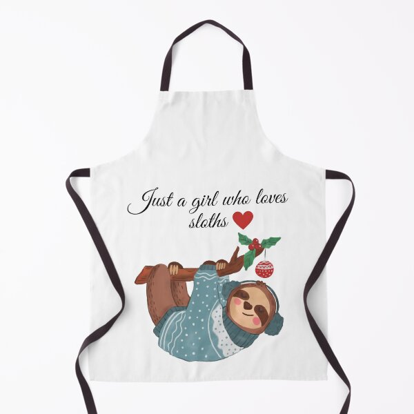 Item preview, Xmas Sloths "Just a girl who loves sloths " designed and sold by slimevil.