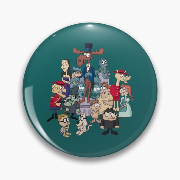 Item preview, Tribute to Jay Ward Cartoons Rocky Bullwinkle and Friends designed and sold by CastelloLukeba.