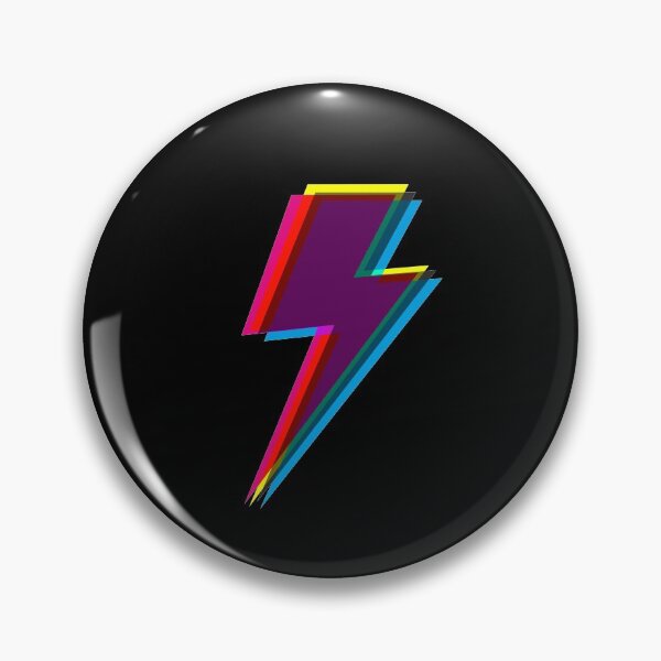 Item preview, Lightning bolt CMYK dizzy. designed and sold by angelisart.