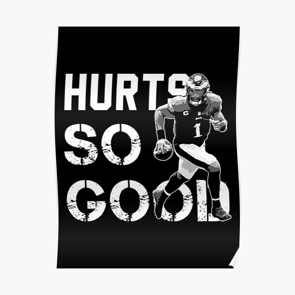 Jalen Hurts 102 Rushing Yards In The First Quarter Home Decor Poster Canvas  - REVER LAVIE