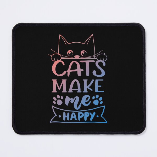 Item preview, Cat make me happy colorful art designed and sold by Le Huy.