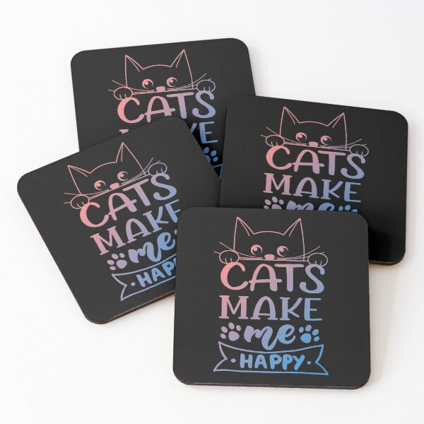 Item preview, Cat make me happy colorful art designed and sold by Le Huy.