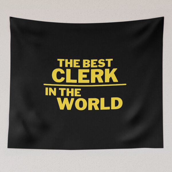 Item preview, the best clerk designed and sold by T-shirtgallery.